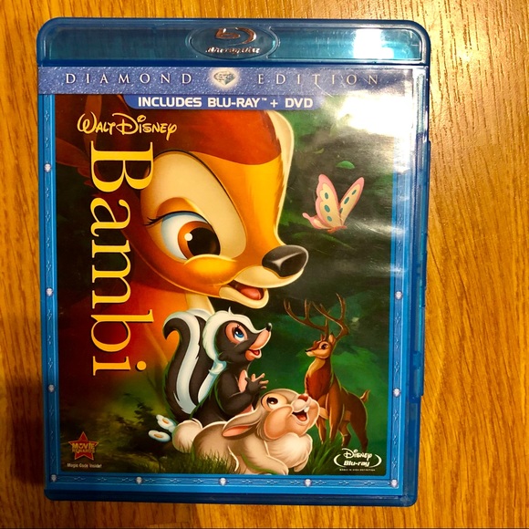 Disney Bambi Blu-Ray DVD - Picture 1 of 4